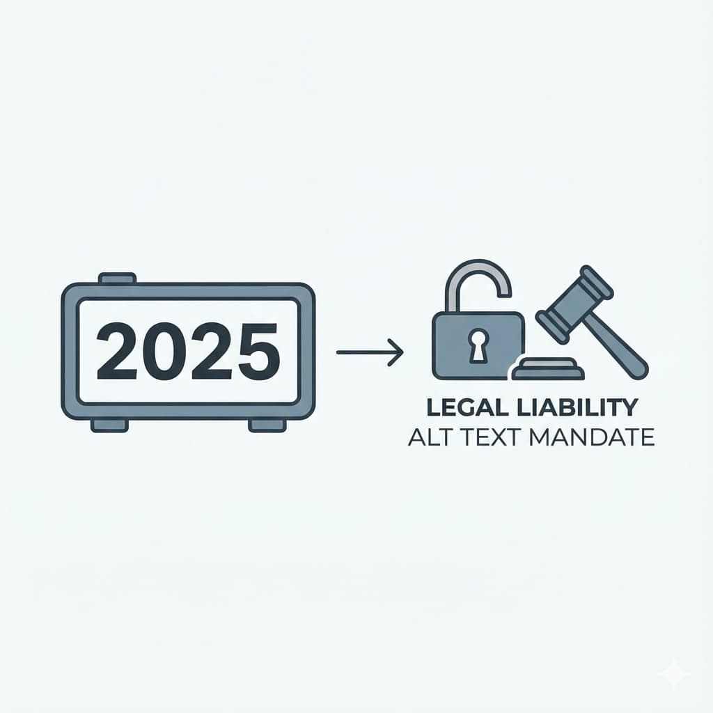 The 2025 Alt Text Mandate: Why "Good Enough" Accessibility Is Now a Legal Liability