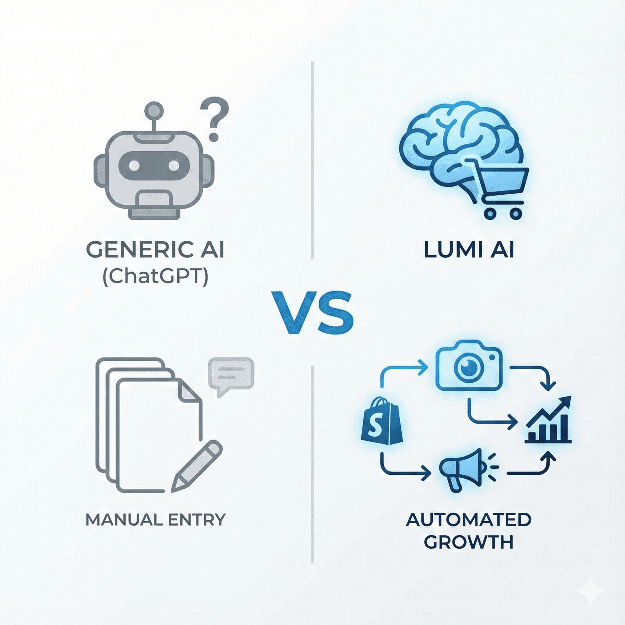 Lumi vs. ChatGPT: Why Generic AI Fails at E-commerce